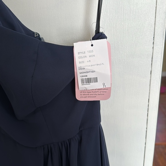 After Six
One-Shoulder Chiffon Maxi Dress With Shirred Front - Picture 5 of 6